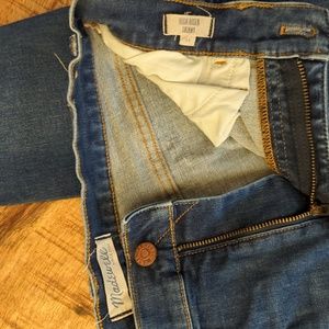 Madewell high riser skinny